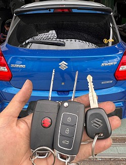 ติดตั้ง รีโมท Suzuki Swift